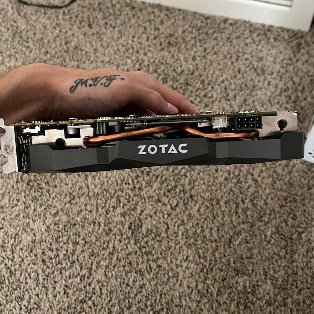 Zotac NVIDIA GTX 1060 graphics card bought this year barely used for 4 months